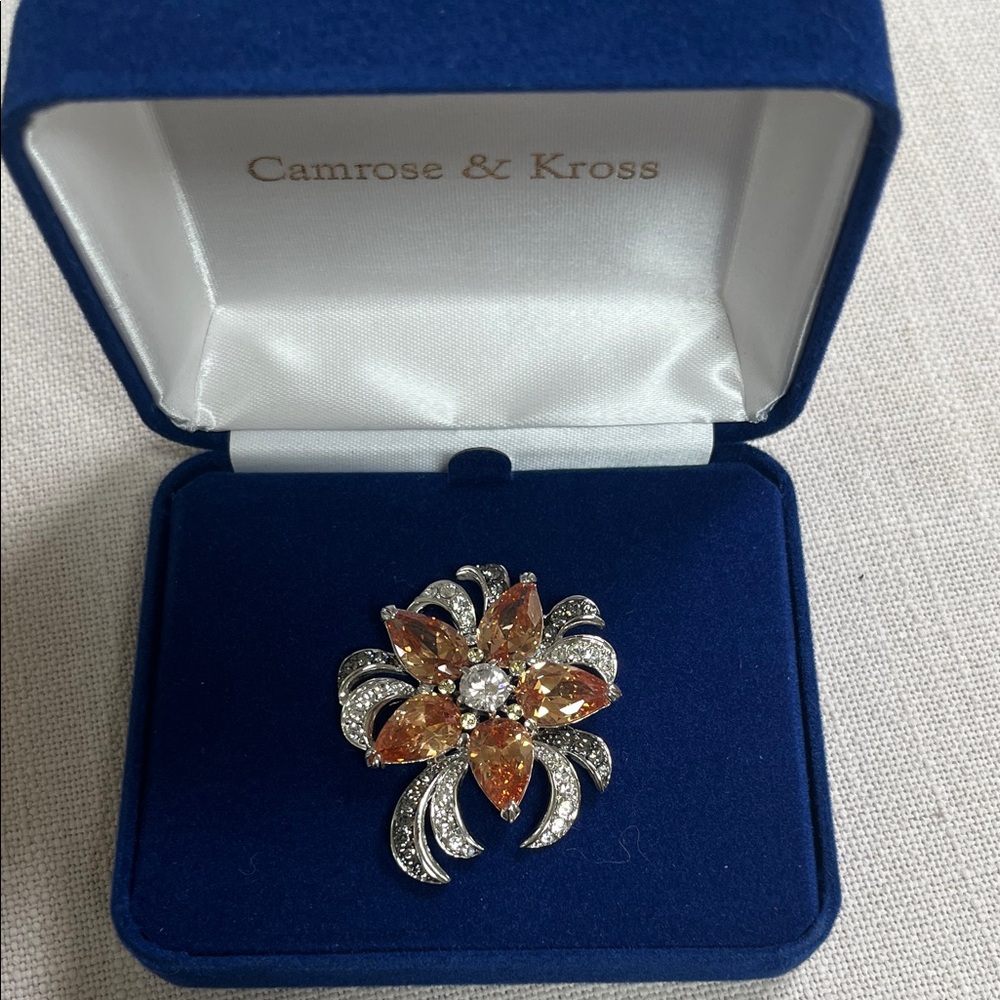 Camrose & Kross JBK Orchid Brooch